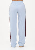 ADIDAS ORIGINALS Pantalone sportivo Firebird Classic celeste e bordeaux da donna KC6561 . ADIDAS ORIGINALS 