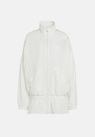 ADIDAS ORIGINALS Giubbotto SANTIAGO WOVEN biaco da donna con collo alto<BR/> KC9132 . ADIDAS ORIGINALS 