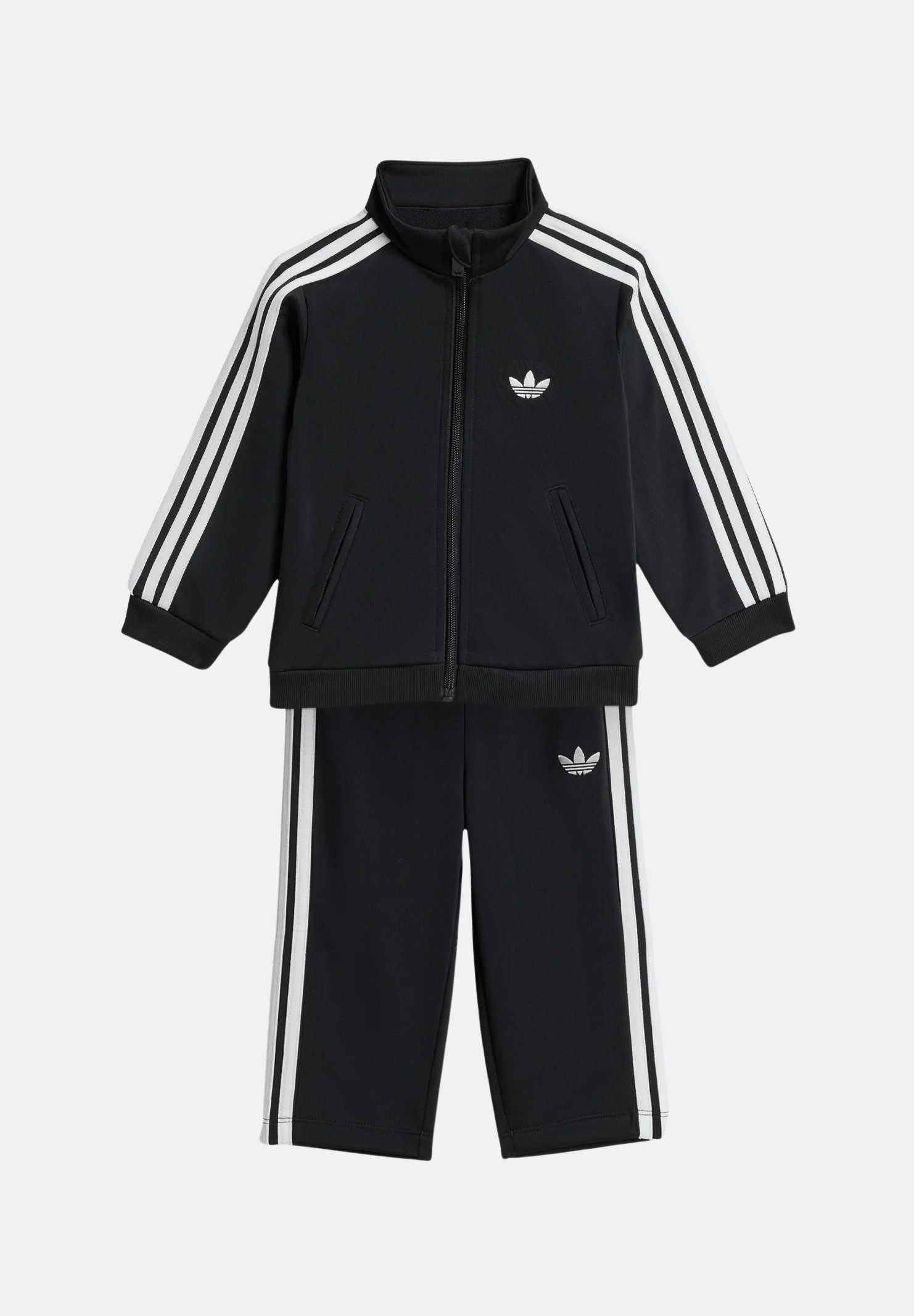 ADIDAS ORIGINALS Tuta FIREBIRD TS nera da neonato KD1003 . ADIDAS ORIGINALS 