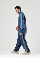 ADIDAS ORIGINALS Jeans Firebird Adicolor in denim medio da uomo KD1499 . ADIDAS ORIGINALS 