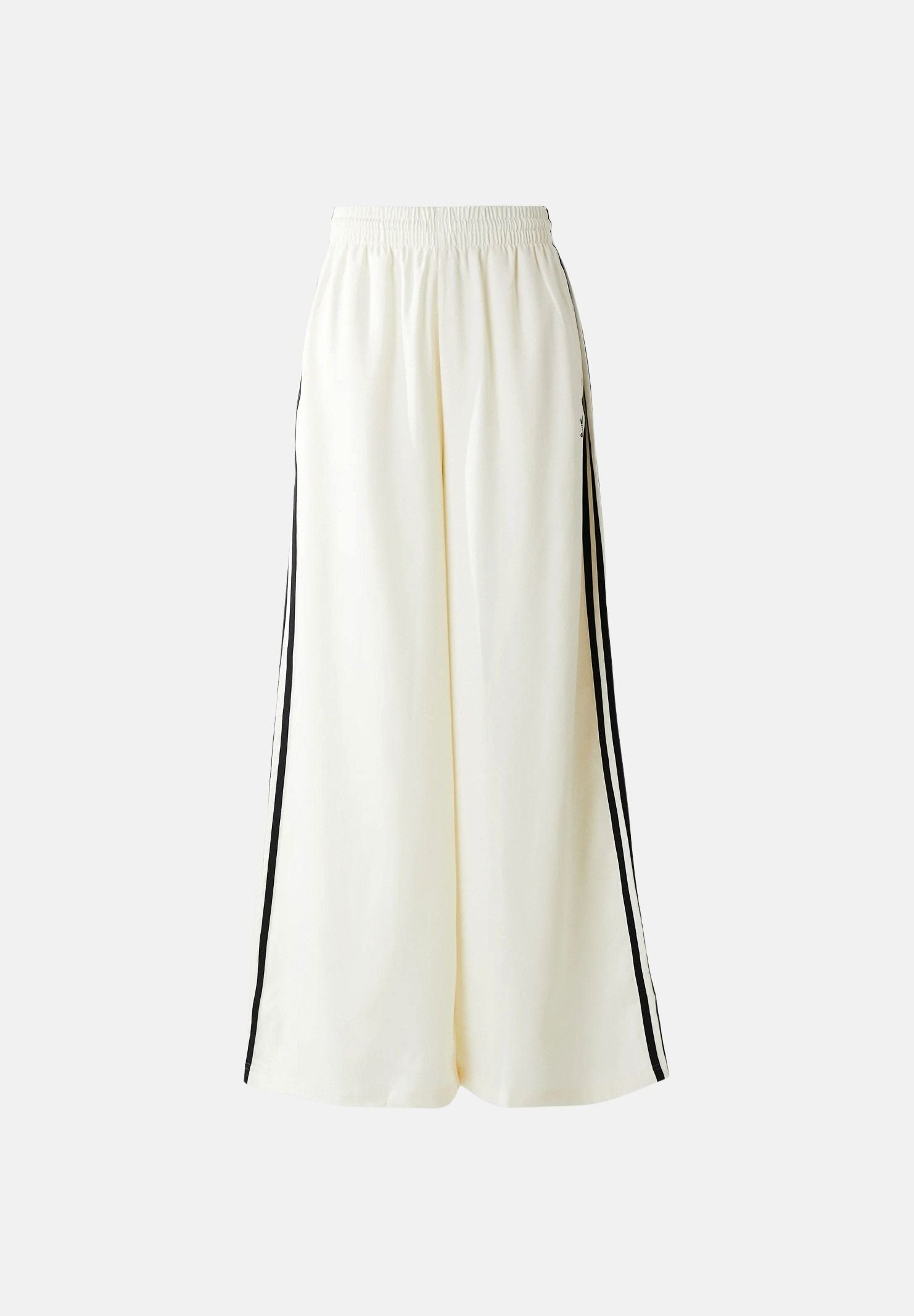ADIDAS ORIGINALS Pantalone sportivo Adicolor Satin Wide Leg panna da donna KD2542 . ADIDAS ORIGINALS 