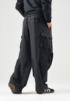 ADIDAS ORIGINALS Pantaloni UTILITY  ESSENTIALS neri da uomo KD2780 . ADIDAS ORIGINALS 