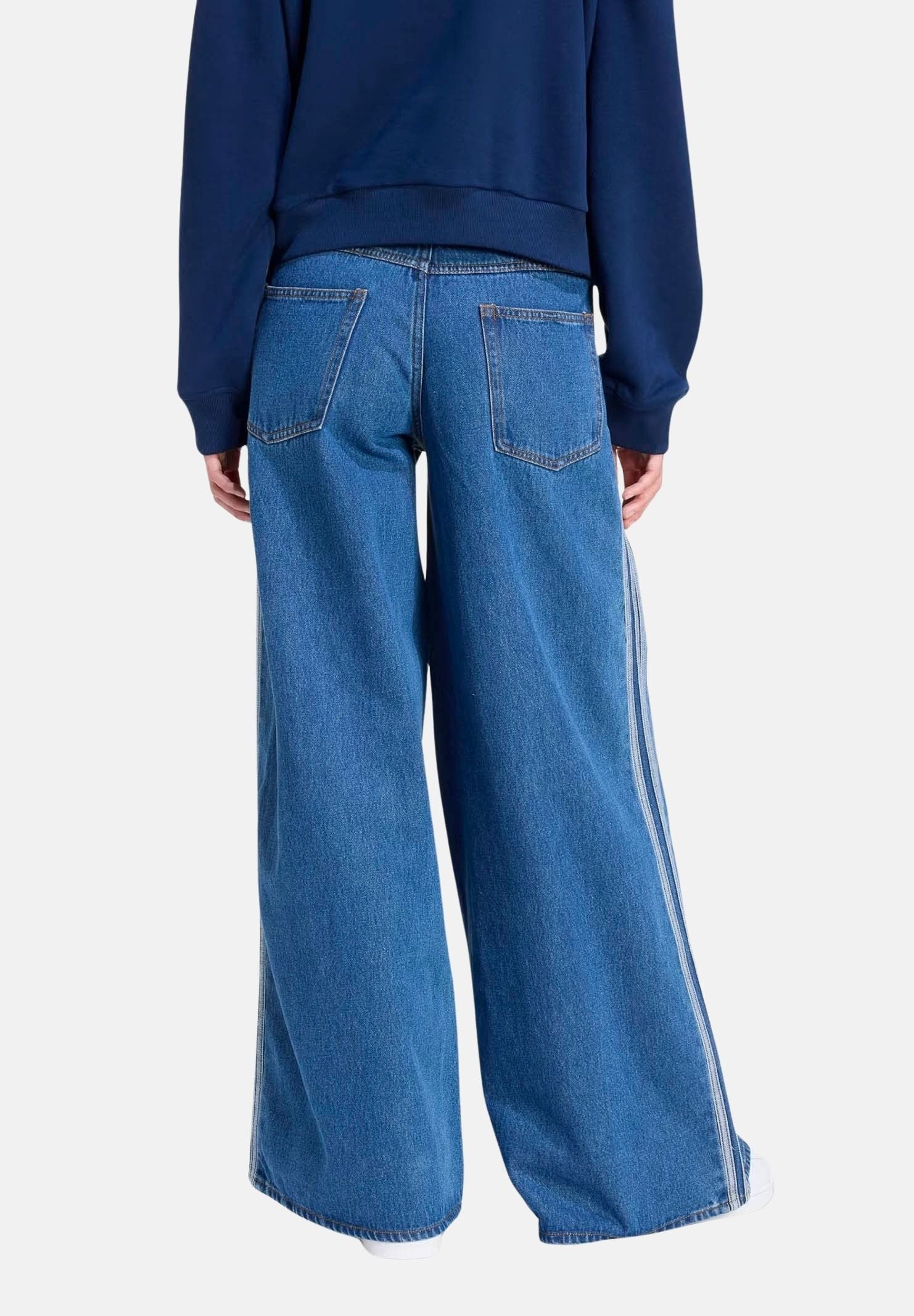ADIDAS ORIGINALS Jeans TRACK FIREBIRD ADILENIUM in denim medio da donna KD2906 . ADIDAS ORIGINALS 