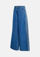 ADIDAS ORIGINALS Jeans TRACK FIREBIRD ADILENIUM in denim medio da donna KD2906 . ADIDAS ORIGINALS 