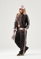 ADIDAS ORIGINALS Pantalone sportivo  CLASSIC TRACK PANTS marrone e rosa da donna KD3749 . ADIDAS ORIGINALS 
