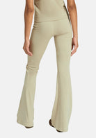ADIDAS ORIGINALS Leggings Essentials Rib Flared beige da donna KD3850 . ADIDAS ORIGINALS 