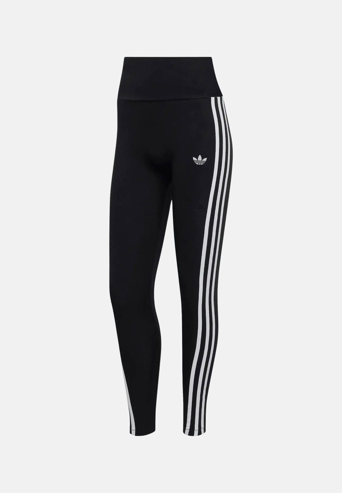 ADIDAS ORIGINALS Leggings 3-Stripes nero da donna con logo iconico KD5572 . ADIDAS ORIGINALS 