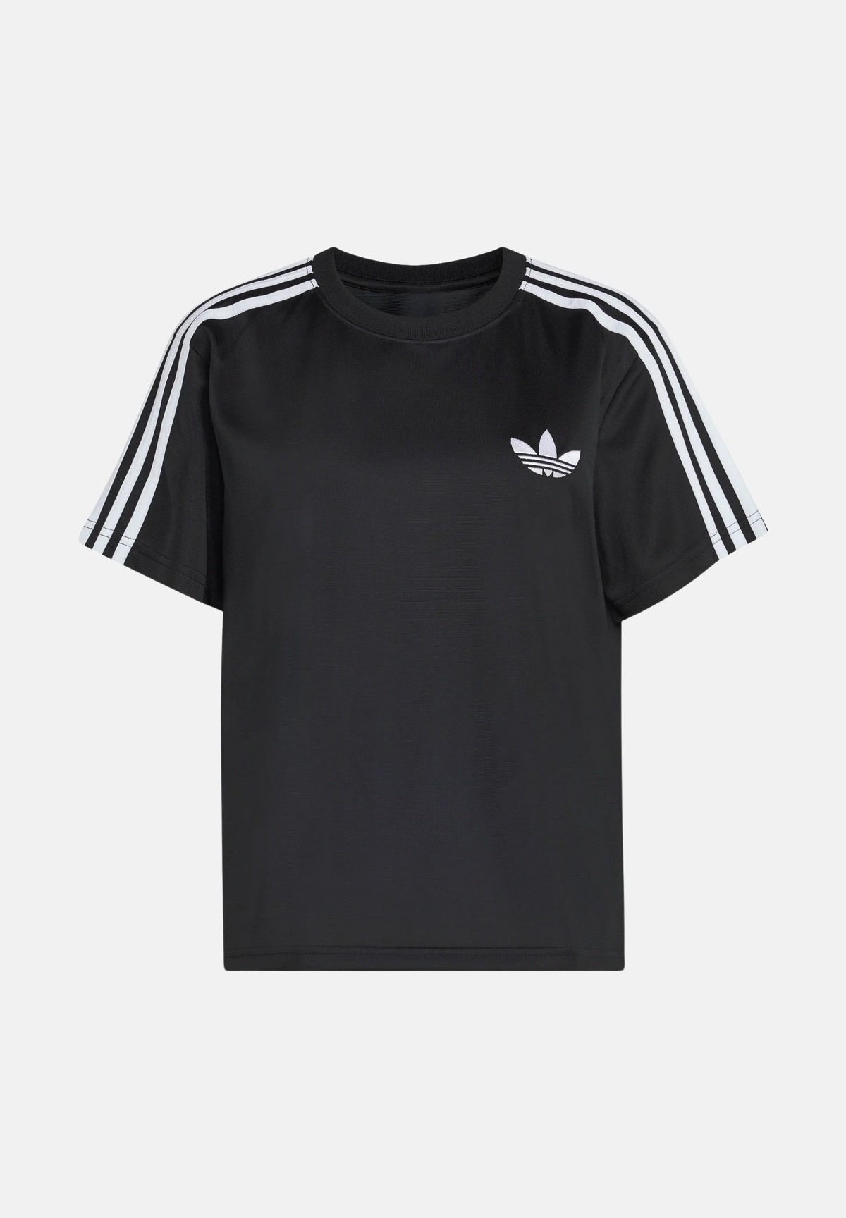 ADIDAS ORIGINALS T-shirt a manica corta FIREBIRD nera da donna KD5574 . ADIDAS ORIGINALS 