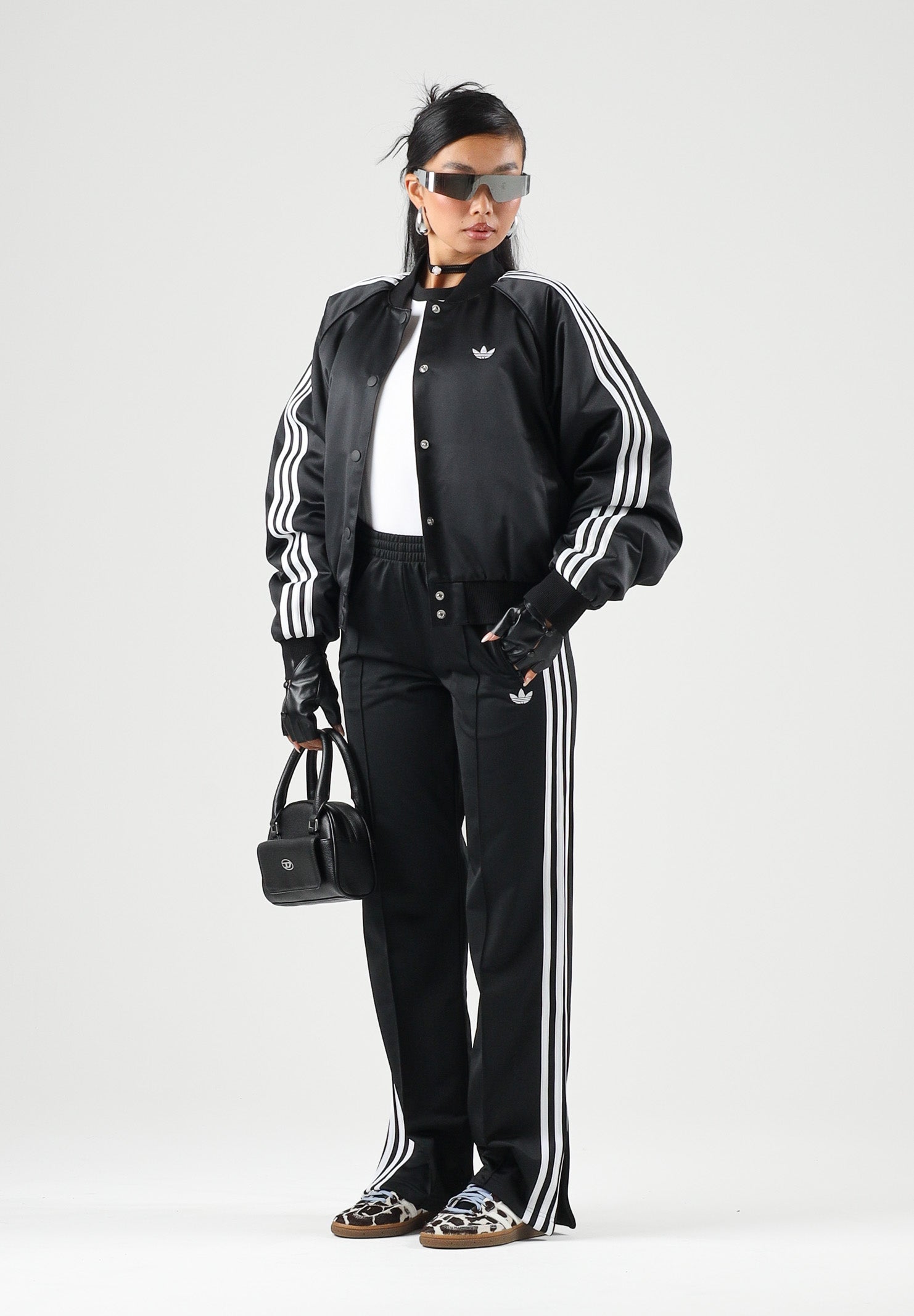 ADIDAS ORIGINALS Pantaloni sportivi FIREBIRD CLASSIC neri da donna KD5575 . ADIDAS ORIGINALS 