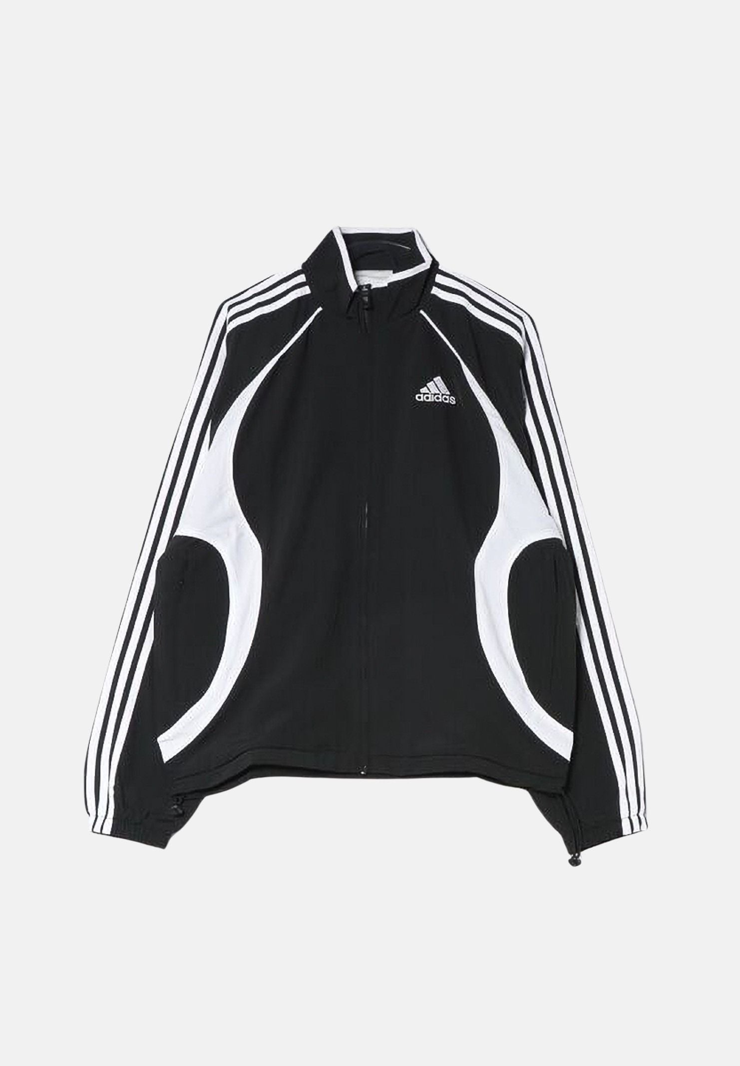 ADIDAS ORIGINALS Giacca a vento Teamgeist Adicolor nera da uomo KD5858 . ADIDAS ORIGINALS 
