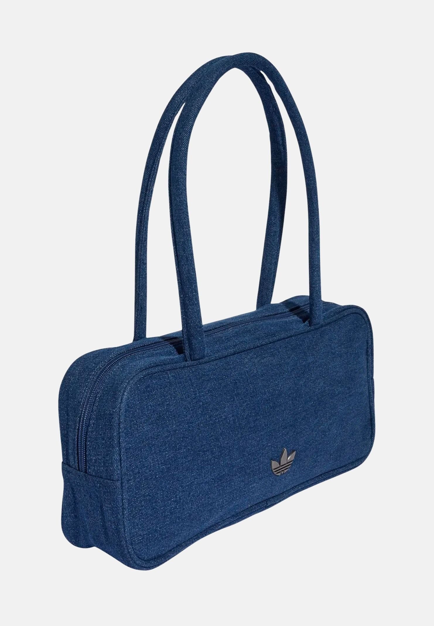 ADIDAS ORIGINALS Borsa a spalla ADICOLOR AIRLINER in denim medio da donna KD7875 . ADIDAS ORIGINALS 