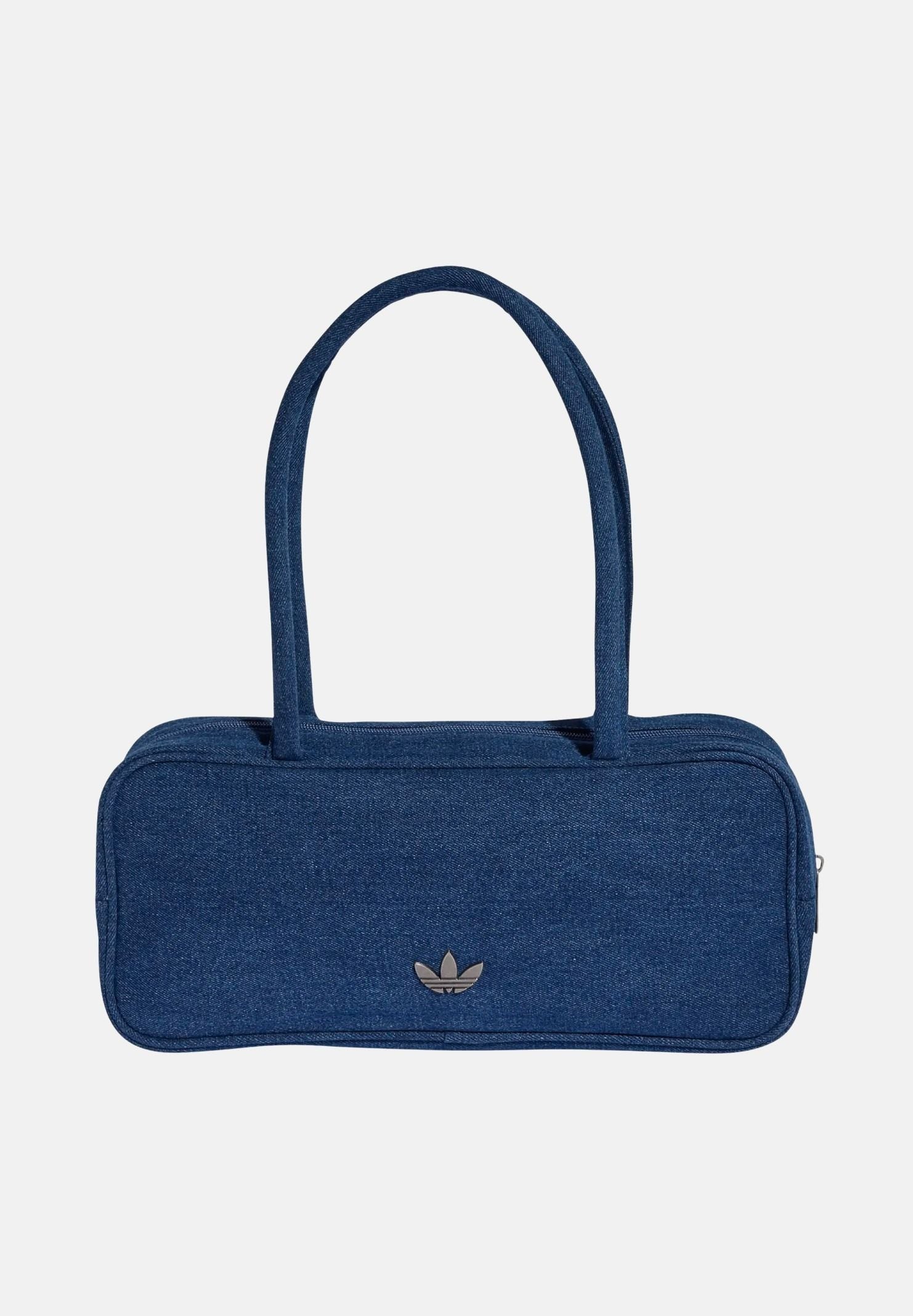 ADIDAS ORIGINALS Borsa a spalla ADICOLOR AIRLINER in denim medio da donna KD7875 . ADIDAS ORIGINALS 