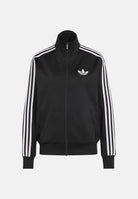 ADIDAS ORIGINALS Felpa con zip Firebird Loose nera da donna KD7983 . ADIDAS ORIGINALS 