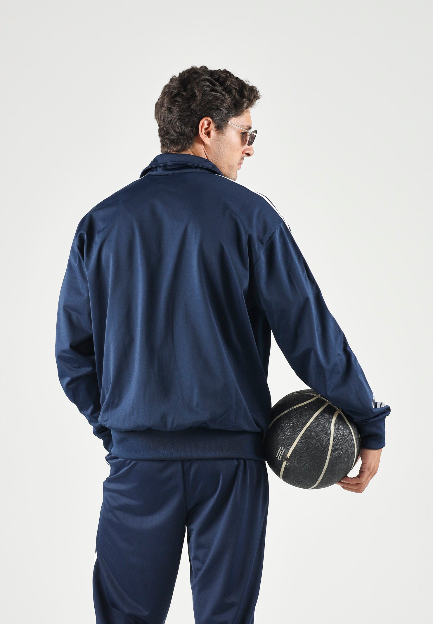 ADIDAS ORIGINALS Felpa con zip FIREBIRD blu da uomo KD8313 . ADIDAS ORIGINALS 