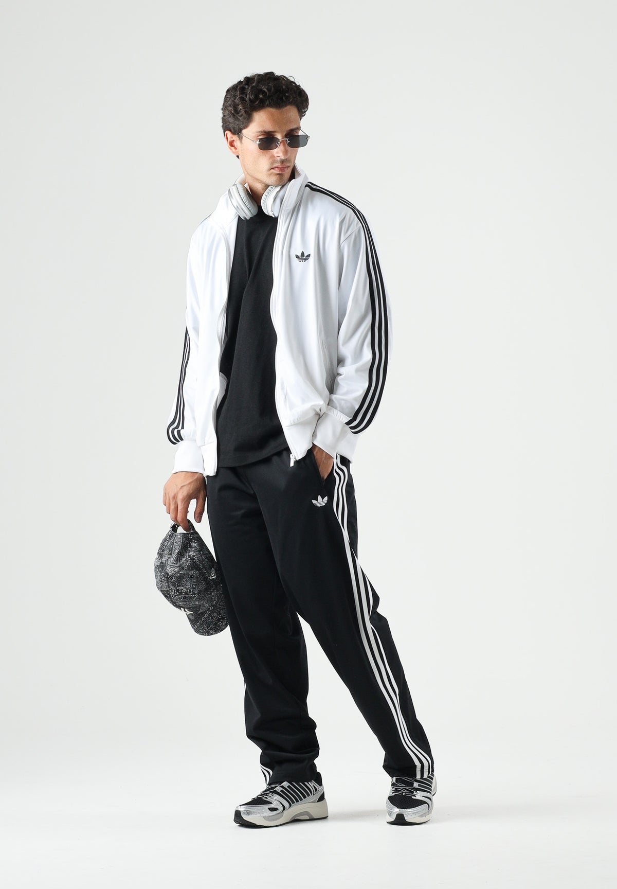 ADIDAS ORIGINALS Pantalone sportivo FIREBIRD nero da uomo KD8315 . ADIDAS ORIGINALS 