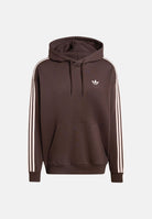 ADIDAS ORIGINALS Felpa ADICOLOR CLASSIC con cappuccio marrone e rosa per uomo e donna KE0880 . ADIDAS ORIGINALS 