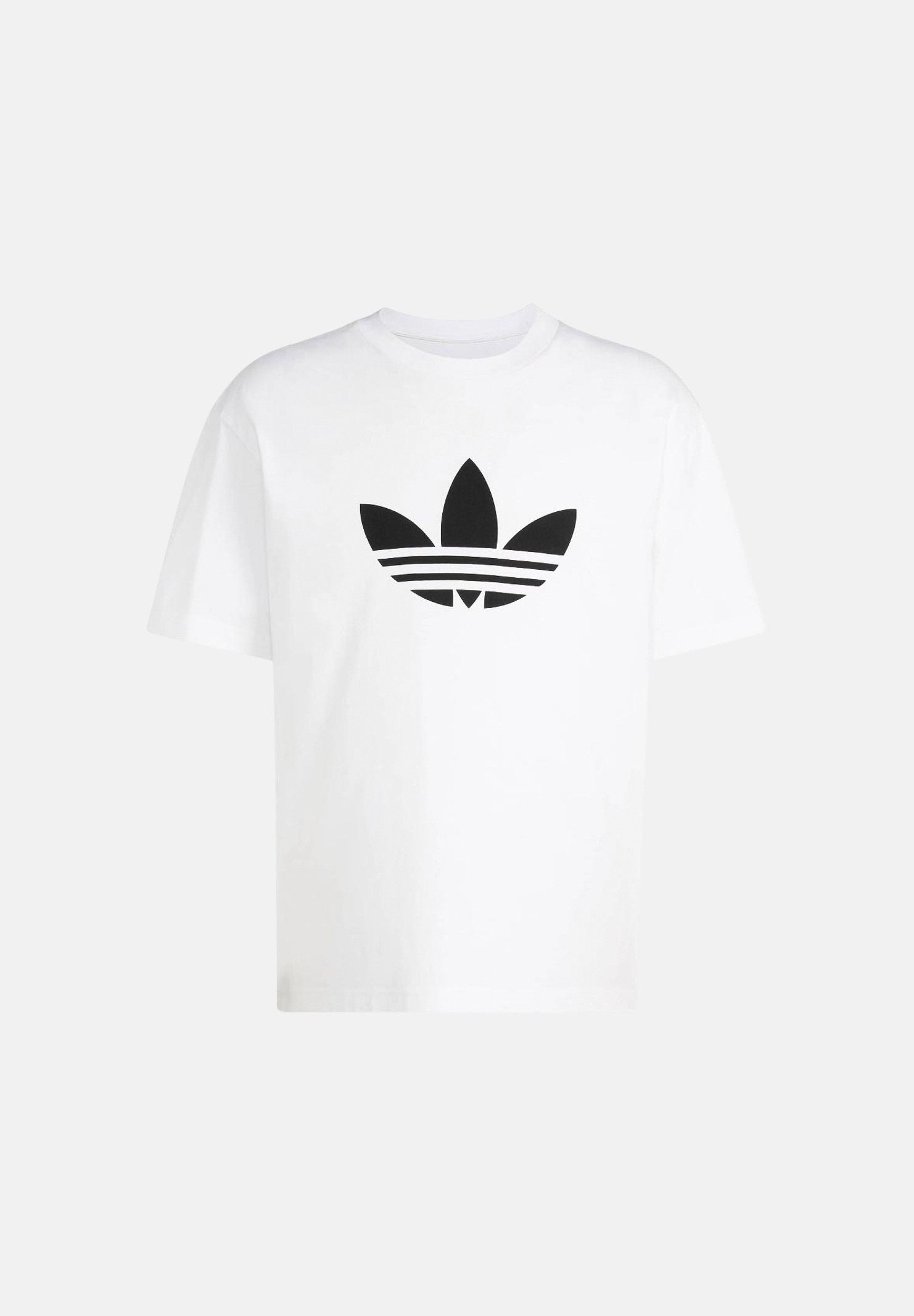 ADIDAS ORIGINALS T-shirt a manica corta TREFOIL bianca da uomo KE0901 . ADIDAS ORIGINALS 