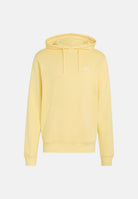 ADIDAS ORIGINALS Felpa TREFOIL ESSENTIALS  gialla per uomo e donna con cappuccio<BR/> KE1158 . ADIDAS ORIGINALS 
