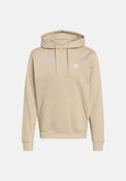 ADIDAS ORIGINALS Felpa TREFOIL ESSENTIALS beige da uomo con cappuccio KE1187 . ADIDAS ORIGINALS 