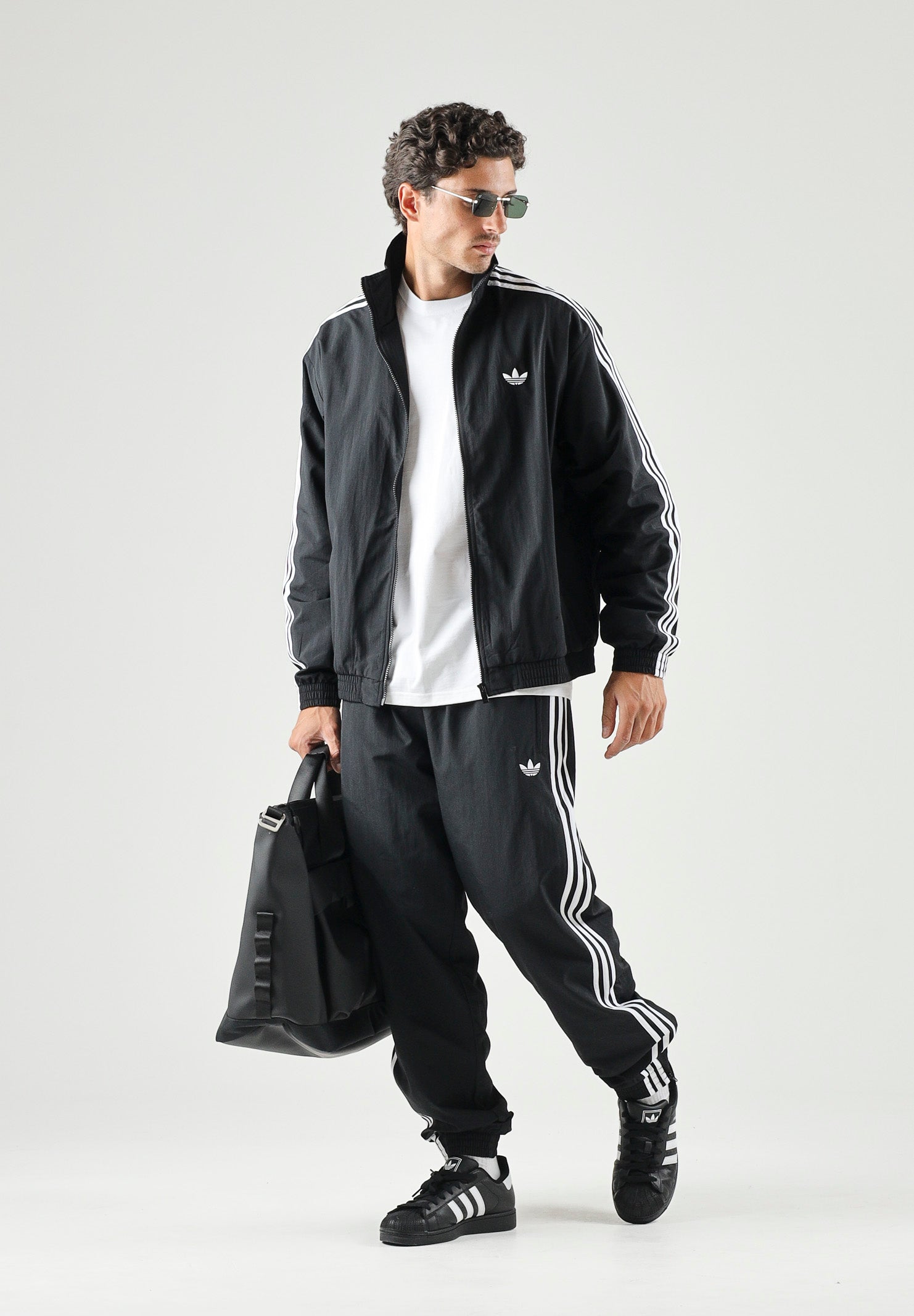 ADIDAS ORIGINALS Pantalone sportivo FIREBIRD WOVEN nero da uomo KE1371 . ADIDAS ORIGINALS 