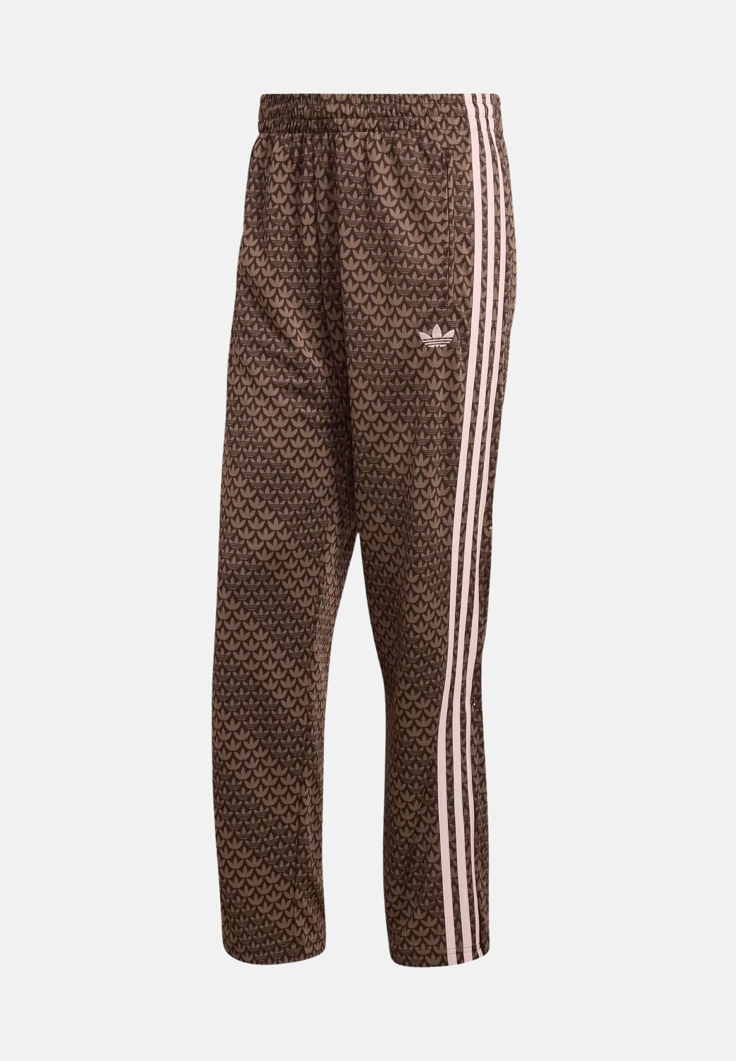 ADIDAS ORIGINALS Pantalone sportivo FIREBIRD LOOSE MONOGRAM marrone per uomo e donna KE1678 . ADIDAS ORIGINALS 