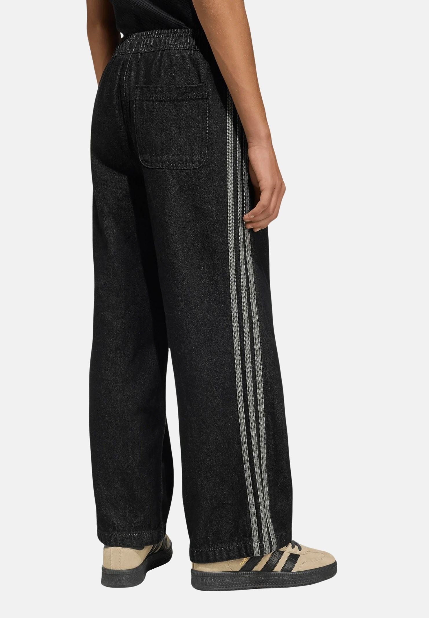 ADIDAS ORIGINALS Pantaloni TRACK PANTS FIREBIRD DENIM nero per bambino e bambina KE2967 . ADIDAS ORIGINALS 