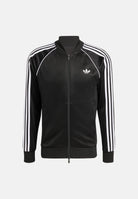 ADIDAS ORIGINALS Felpa con zip SST nera da uomo con bande laterali KE3512 . ADIDAS ORIGINALS 