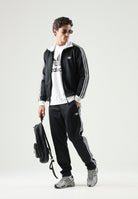 ADIDAS ORIGINALS Felpa con zip CLASSIC TRACK TOP Black, da uomo KE3527 . ADIDAS ORIGINALS 