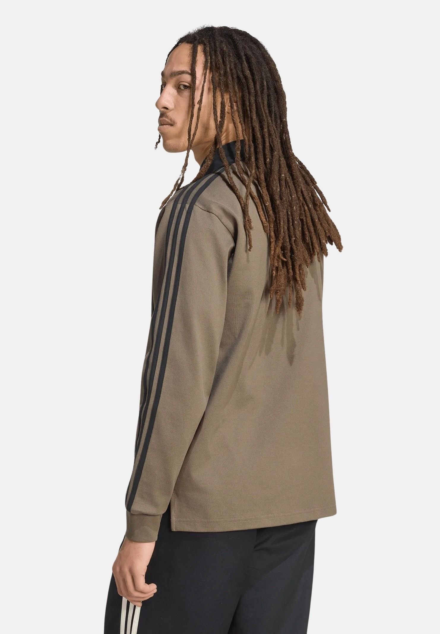 ADIDAS ORIGINALS Polo 3-STRIPES RUGBY LONGSLEEVE da uomo KE4113 . ADIDAS ORIGINALS 