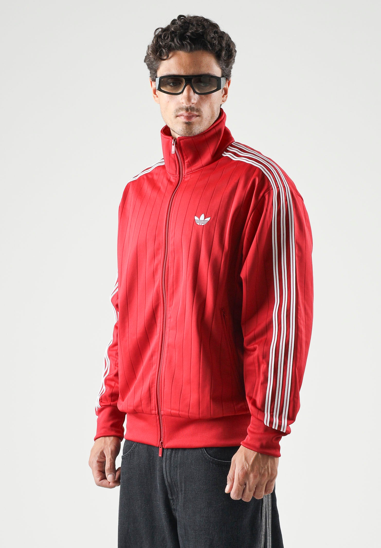 ADIDAS ORIGINALS Felpa con zip FIREBIRD da uomo KE4126 . ADIDAS ORIGINALS 