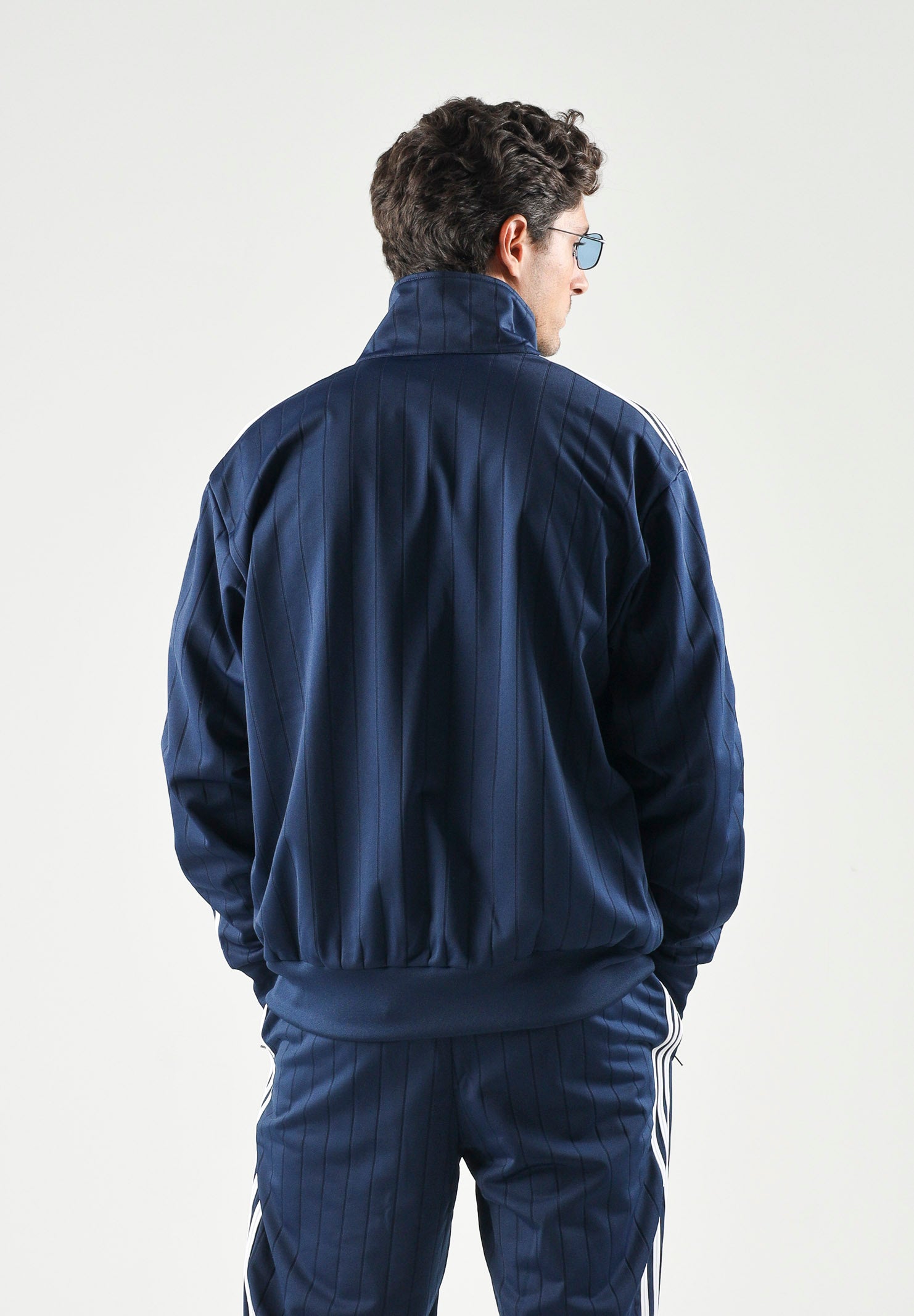 ADIDAS ORIGINALS Felpa con zip FIREBIRD indigo da uomo KE4128 . ADIDAS ORIGINALS 