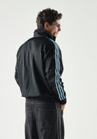 ADIDAS ORIGINALS Felpa con zip FIREBIRD DROP NEEDLE TRACK TOP Black, da uomo. KE4130 . ADIDAS ORIGINALS 