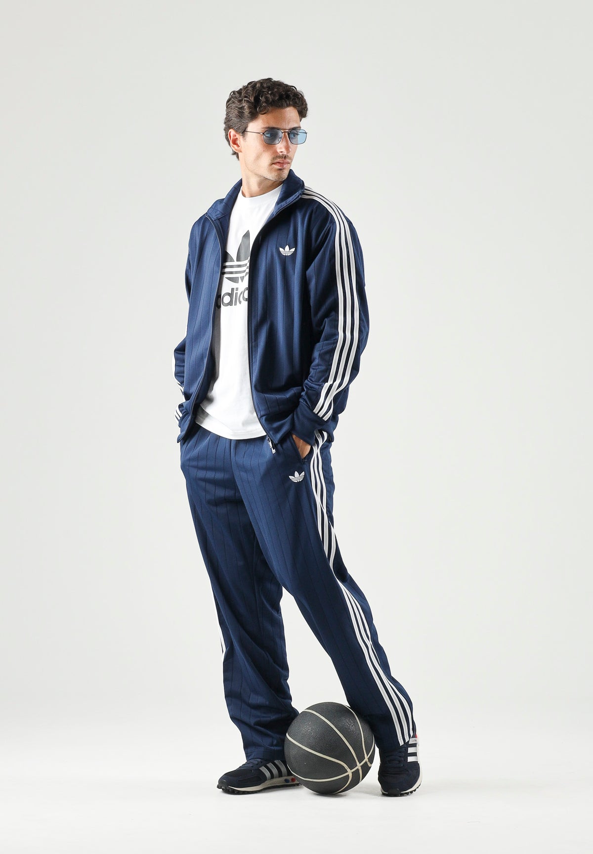 ADIDAS ORIGINALS Pantaloni sportivi FIREBIRD DROP NEEDLE TRACK PANTS Night Indigo, blu scuro da uomo. KE4135 . ADIDAS ORIGINALS 