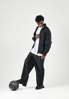 ADIDAS ORIGINALS Felpa con zip  FIREBIRD METALLIZZATA nera per uomo e donna KE4163 . ADIDAS ORIGINALS 
