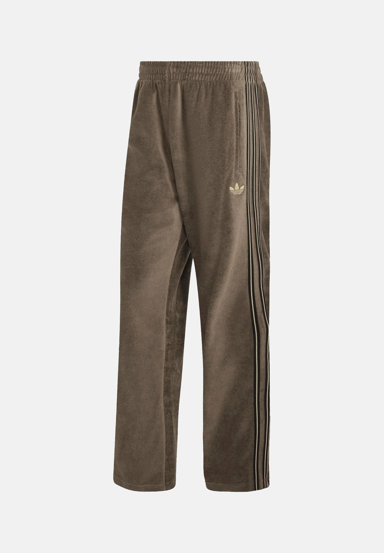 ADIDAS ORIGINALS Pantaloni FIREBIRD velour-marrone da uomo KE4165 . ADIDAS ORIGINALS 