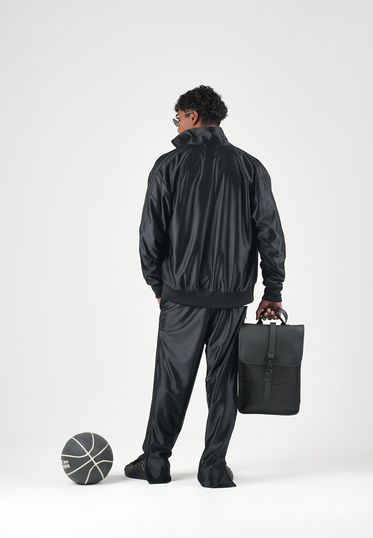 ADIDAS ORIGINALS Pantaloni sportivi FIREBIRD METALLIC TRACK neri per uomo e donna KE4168 . ADIDAS ORIGINALS 