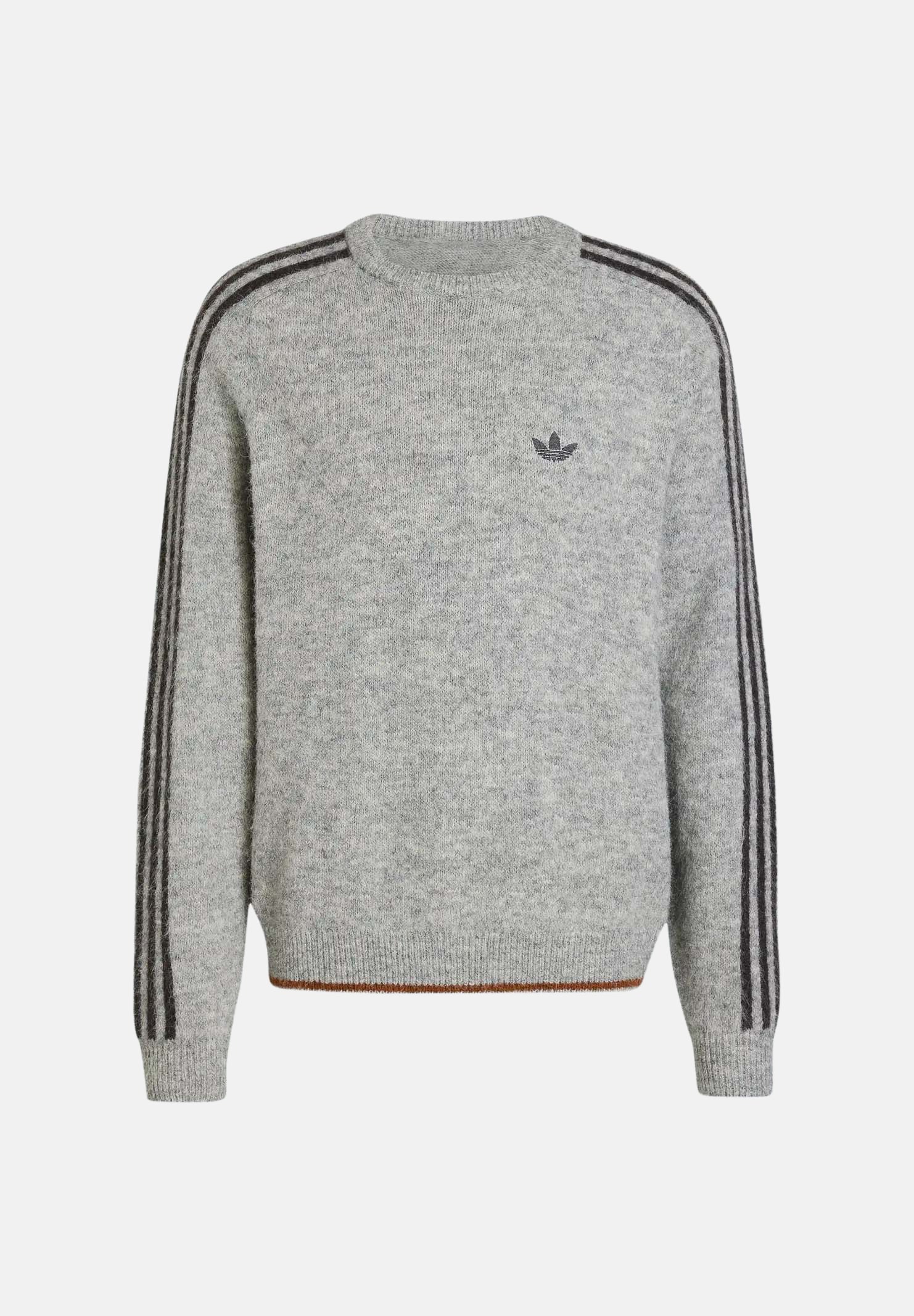 ADIDAS ORIGINALS Maglia 3-STRIPES FLUFFY KNIT da uomo KE4169 . ADIDAS ORIGINALS 