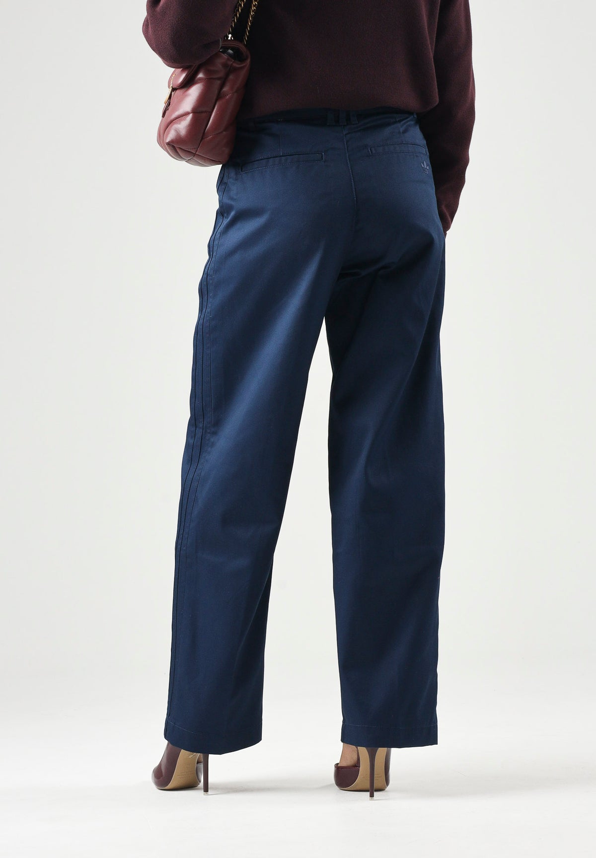 ADIDAS ORIGINALS Pantaloni 3 STRIPES blu da uomo in tinta unita KE4176 . ADIDAS ORIGINALS 