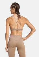 ADIDAS PERFORMANCE TopWORKOUT SNITH LIGHT sportivo beige da donna <BR/> KG1972 . ADIDAS PERFORMANCE 