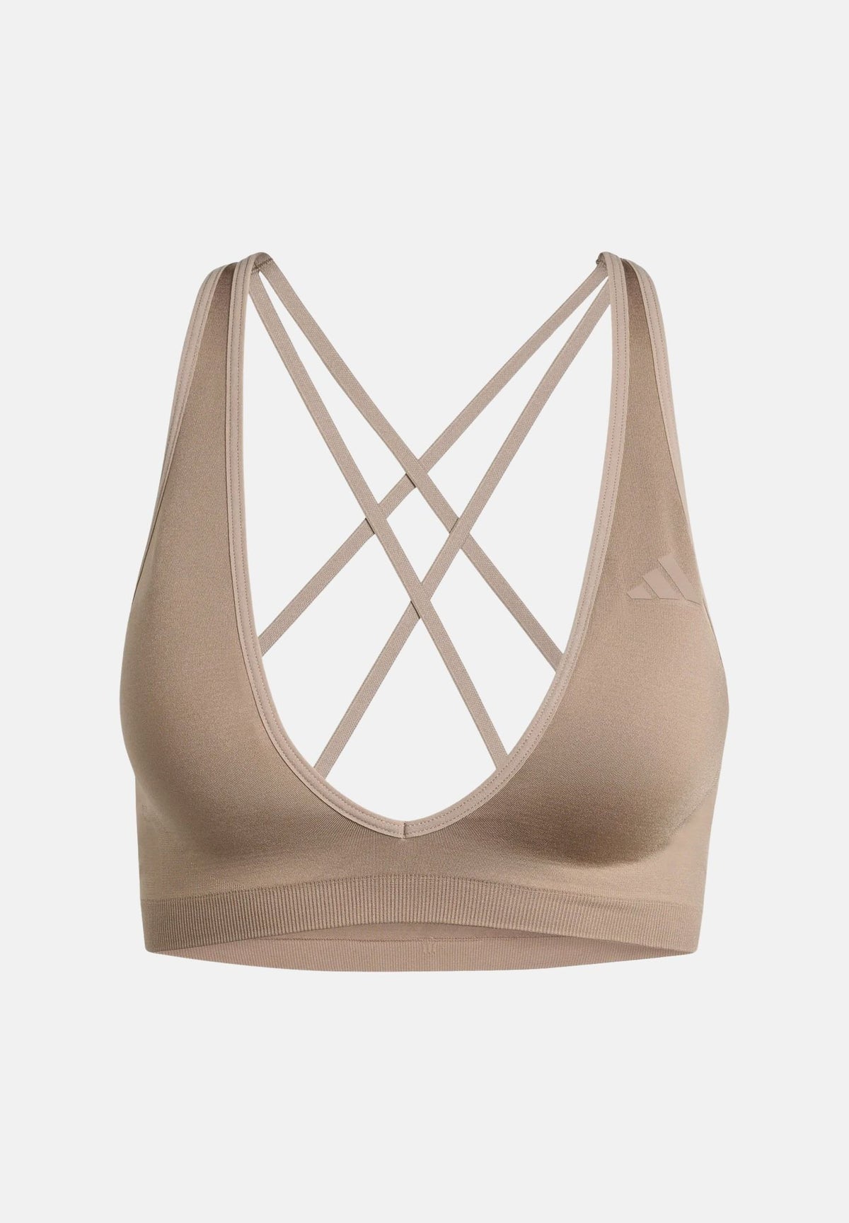 ADIDAS PERFORMANCE Top sportivo WORKOUT SNITH LIGHT beige da donna <BR/> KG1972 . ADIDAS PERFORMANCE 