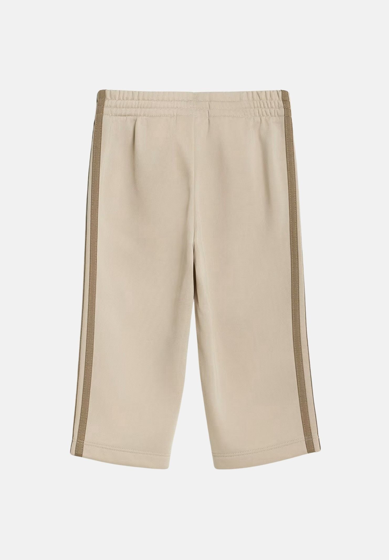 ADIDAS ORIGINALS Tuta TRACKSUIT FIREBIRD Khaki Three -beige da neonato con iconiche 3-Stripes KG3885 . ADIDAS ORIGINALS 