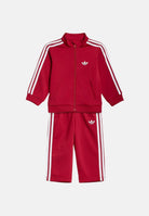 ADIDAS ORIGINALS Tuta TMVIRE TMM rosso da neonato con lgo iconico KG3886 . ADIDAS ORIGINALS 