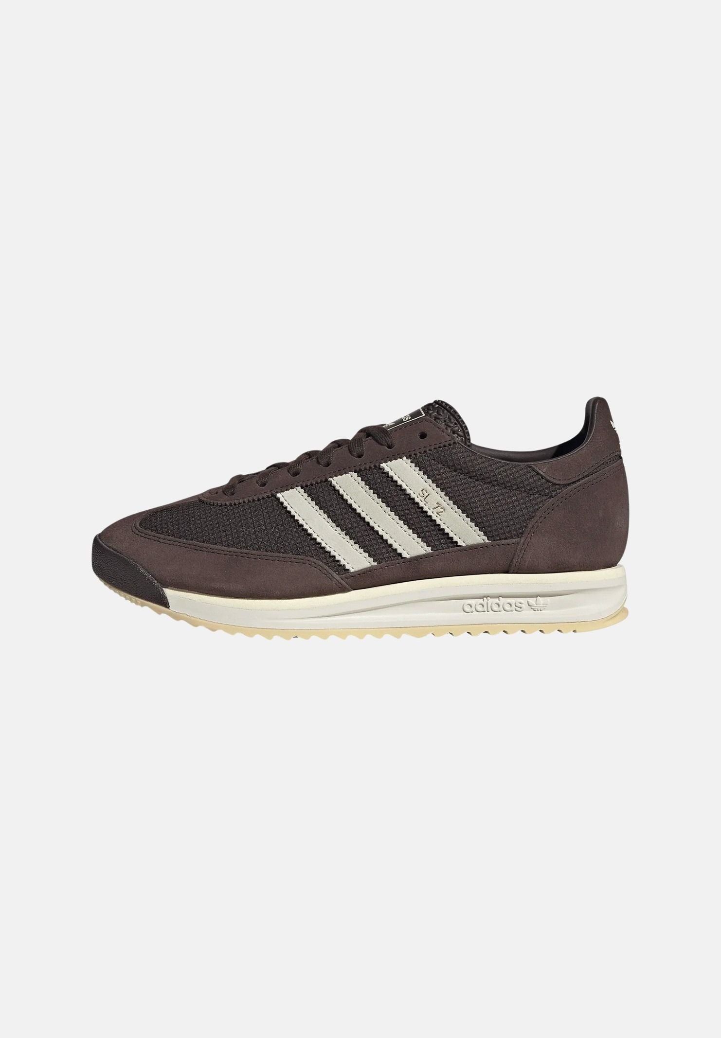 ADIDAS ORIGINALS Sneakers SL 72 RS marrone scuro da uomo con dettagli a contrasto KH9657 . ADIDAS ORIGINALS 