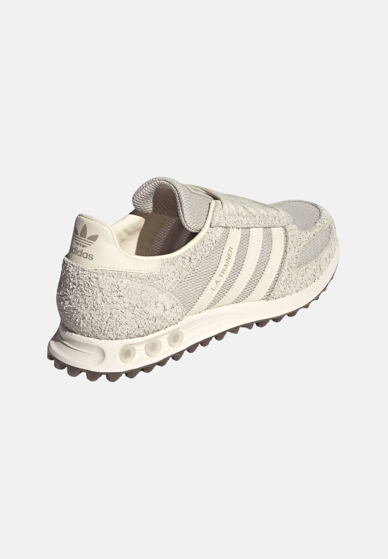 ADIDAS ORIGINALS Sneakers LA TRAINER OG Alumina grigio chiaro da uomo con tomaia multistrato KH9683 . ADIDAS ORIGINALS 