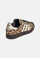 ADIDAS ORIGINALS Sneakers SUPERSTAR II leopardate e marroni per uomo e donna KI4203 . ADIDAS ORIGINALS 