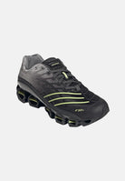 ADIDAS ORIGINALS Sneakers MEGARIDE F50 Core nero da uomo con struttura a gabbia Spidercon KI4743 . ADIDAS ORIGINALS 