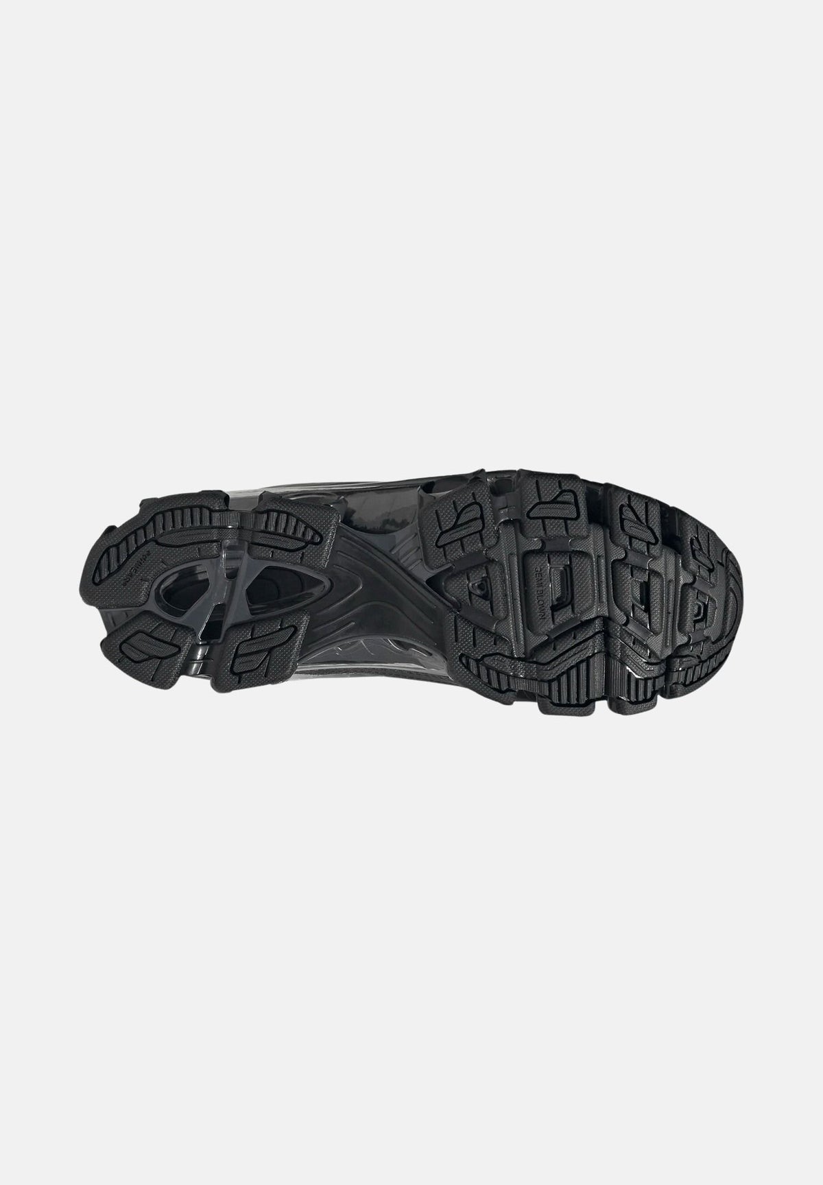 ADIDAS ORIGINALS Sneakers MEGARIDE F50 Core nero da uomo con struttura a gabbia Spidercon KI4743 . ADIDAS ORIGINALS 