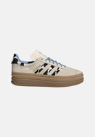 ADIDAS ORIGINALS Sneakers GAZELLE BOLD  beige da donna con plateau rialzato e dettagli con stampa animalier KI7227 . ADIDAS ORIGINALS 