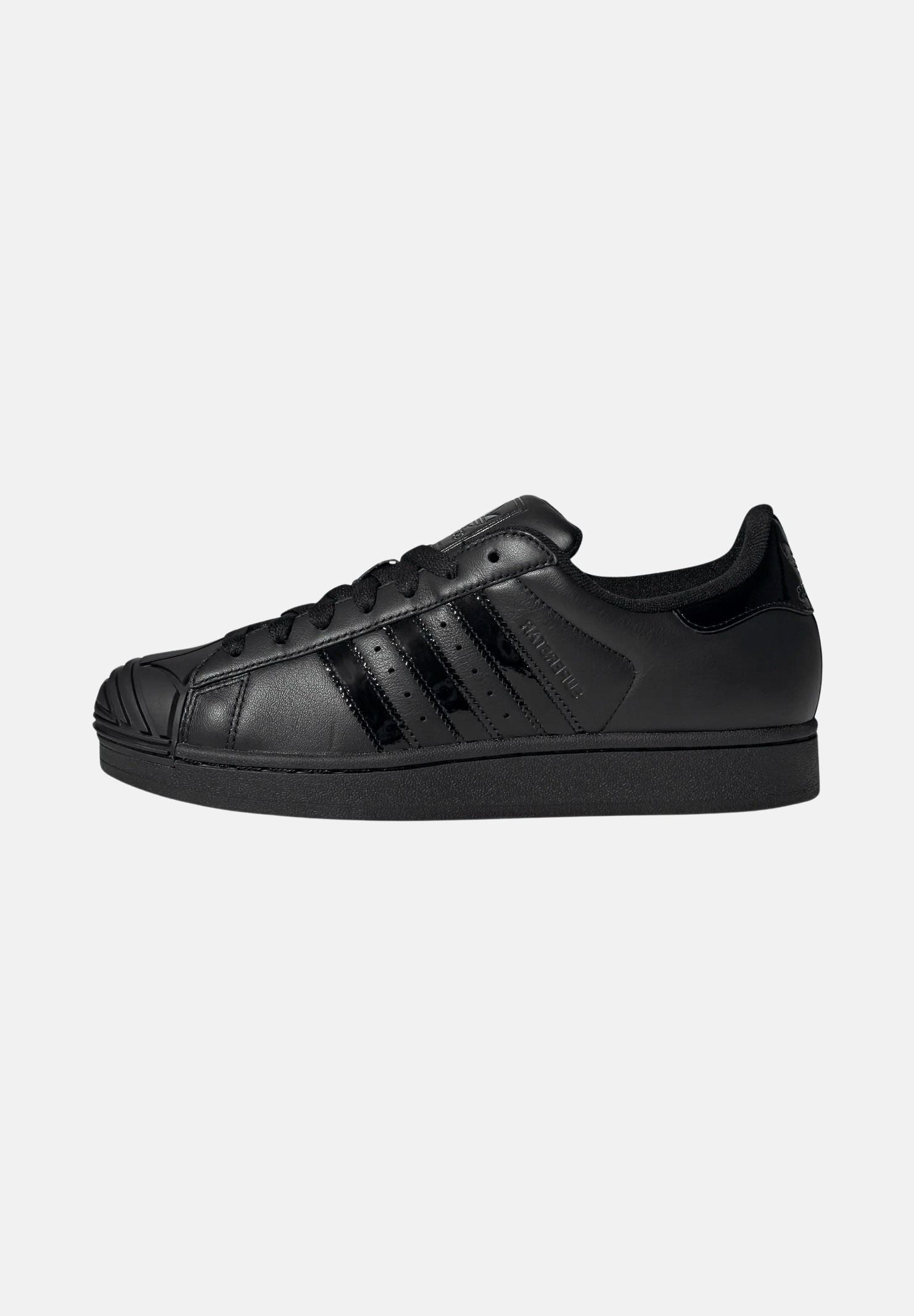ADIDAS ORIGINALS Sneakers SUPERSTAR II nere per uomo e donna con iconica punta a conchiglia KJ2554 . ADIDAS ORIGINALS 