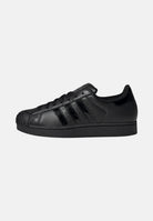 ADIDAS ORIGINALS Sneakers SUPERSTAR II nere per uomo e donna con iconica punta a conchiglia KJ2554 . ADIDAS ORIGINALS 